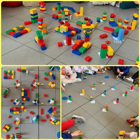 costruzioni con mattoncini colorati